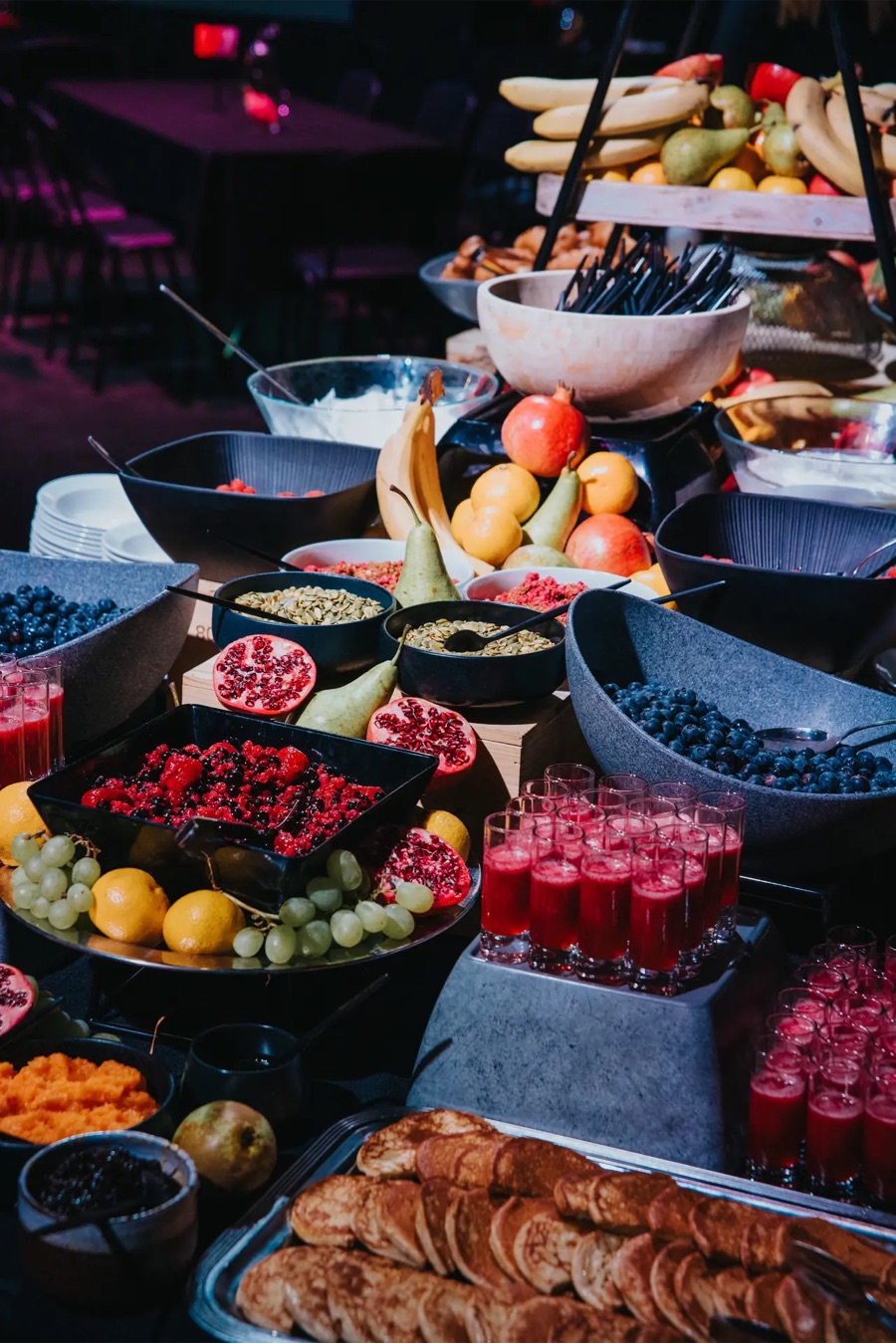 Aamiaisbuffet